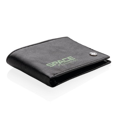 RFID anti-skimming PU portemonnee