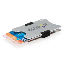 Aluminium RFID anti-skimming creditcard houder