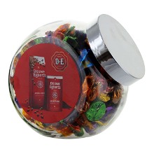 Glazen snoeppot 2 liter