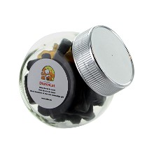 Glazen snoeppot 192 ml
