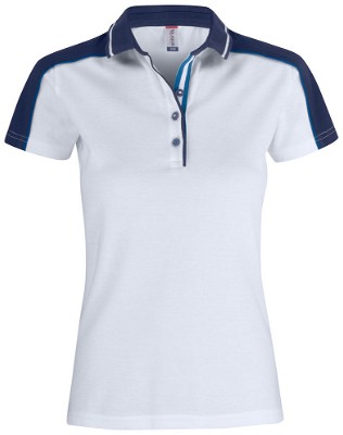 Classic pittsford dames polo wit/navy