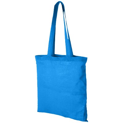 Katoenen tas lichte kwaliteit process blue