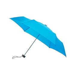 Minimax platte opvouwbare paraplu process blue