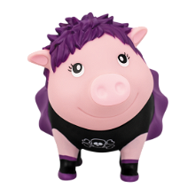 Spaarvarken punker vrouw