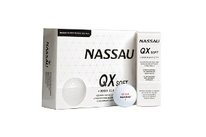 Nassau QX Soft golfbal
