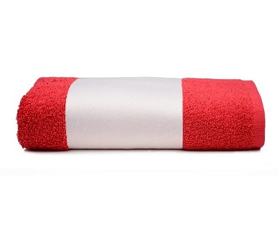 Sublimatie handdoek rood