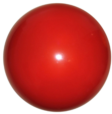 Kunststof bal Ø 10 cm rood