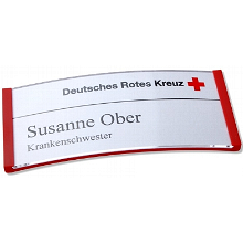 Polar 35 classic kunststof naambadge