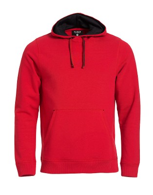 Classic hoodie rood