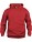 Basic kinder hoodie rood