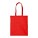 Katoenen tas zware kwaliteit rood