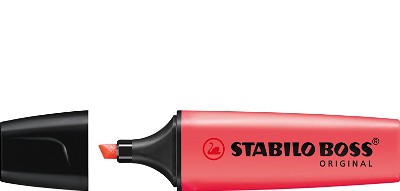 Stabilo Boss Original markeerstift rood