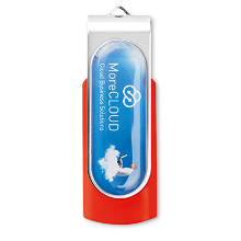 Twister usb stick met doming