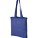 Katoenen tas lichte kwaliteit royal blue