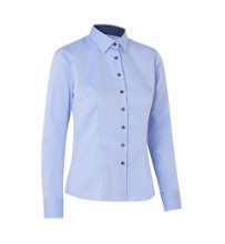 SEVEN SEAS fine twill contrast dames overhemd S372