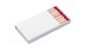 Doosje met 18 lucifers | 56 x 36 x 8 mm