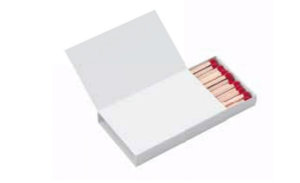 Doosje met 18 lucifers | 56 x 36 x 9 mm