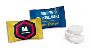 Flowpack met 1 pepermuntje