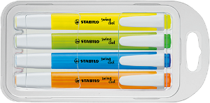 Stabilo Swing Cool markeerstift set van 4