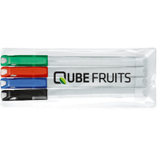 Stabilo Universal Pen wateroplosbare marker set van 4