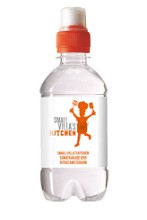 R-PET flesje water met sportdop 330 ml