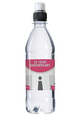 Flesje water met sportdop 500 ml