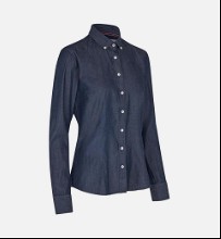 SEVEN SEAS zacht denim overhemd SS770