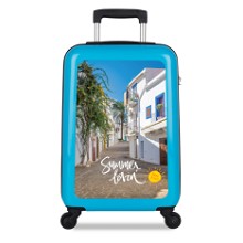 SUITSUIT stickertrolley | 4 wielen | Geschikt als handbagage | 54 x 37 x 20 cm