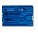 Victorinox Classic toolcard transparant blauw