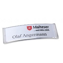 Polar 20 classic kunststof naambadge
