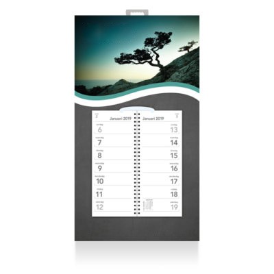 Weekkalender XL 23 x 41,5 cm