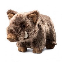 Pluche wild zwijn Nicolo 17 cm