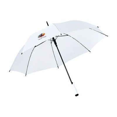 Paraplu met foam handvat wit