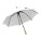 Paraplu met recht houten handvat wit