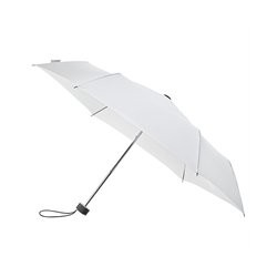 Minimax platte opvouwbare paraplu wit