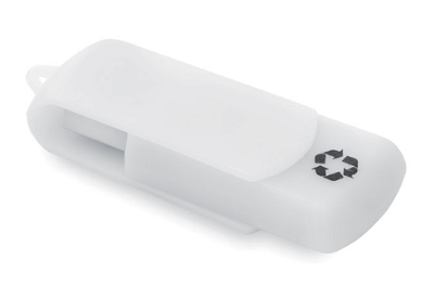 Twister usb stick van gerecycled kunststof