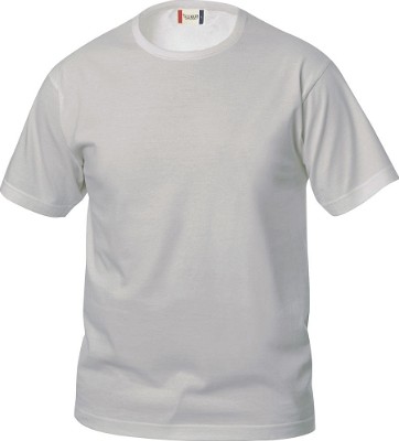 Basic kinder T-shirt zilver-grijs