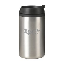 Dubbelwandige thermosbeker met RVS buitenwand 300 ml
