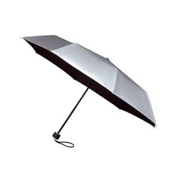 Minimax windproof opvouwbare paraplu zilver