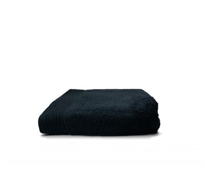 Handdoek deluxe 100 x 50 cm Zwart