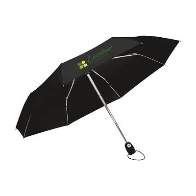 Opvouwbare paraplu zwart