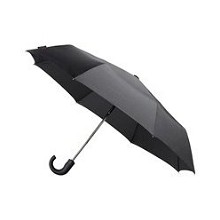 Minimax windproof opvouwbare paraplu met gebogen handvat | Automatisch open en dicht | Ø 100 cm