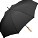 Fare ECO paraplu met bamboe handvat zwart