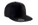 Flexfit premium snapback cap 5 panelen zwart