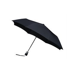 Minimax windproof opvouwbare paraplu zwart