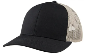 Premium mid visor trucker cap